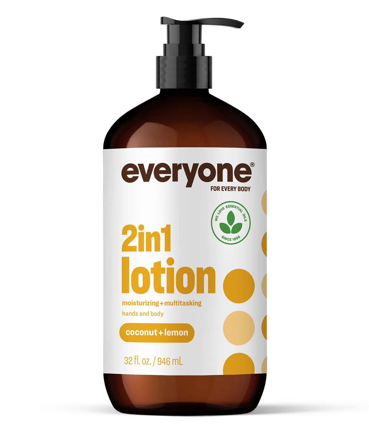 Coconut + Lemon 2in1 Lotion 32 FL OZ Case Pack of 6