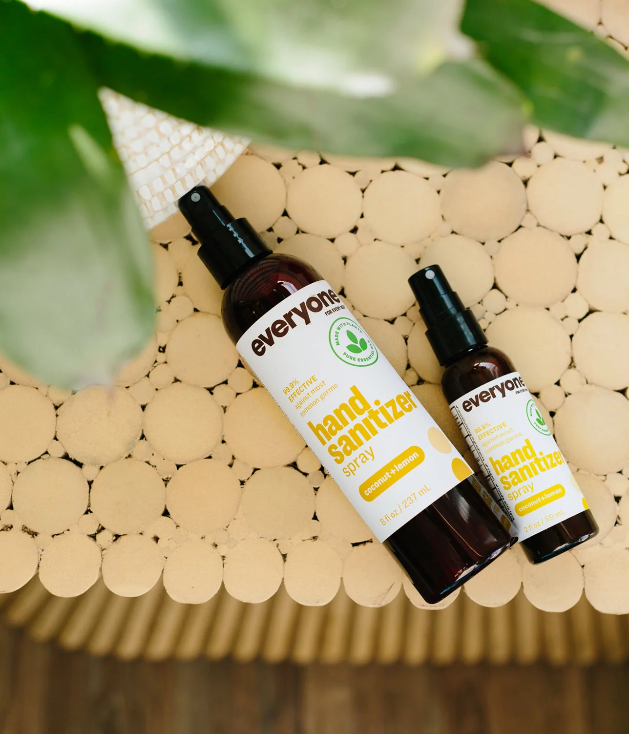 Coconut + Lemon Hand Sanitizer Spray 8 FL OZ Case Pack of 12 - Image 2