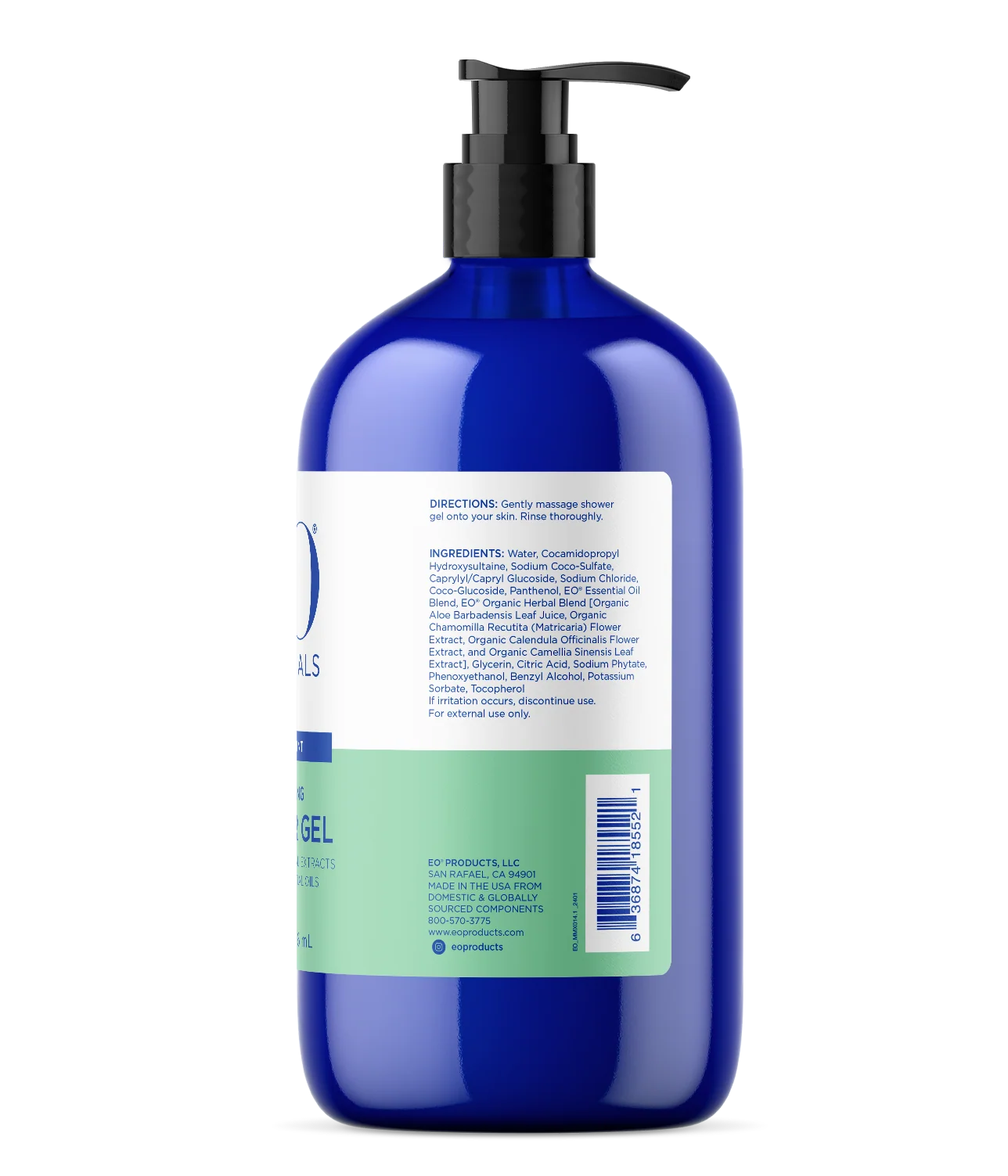 EO Essentials Citrus Mint Shower Gel - Image 3