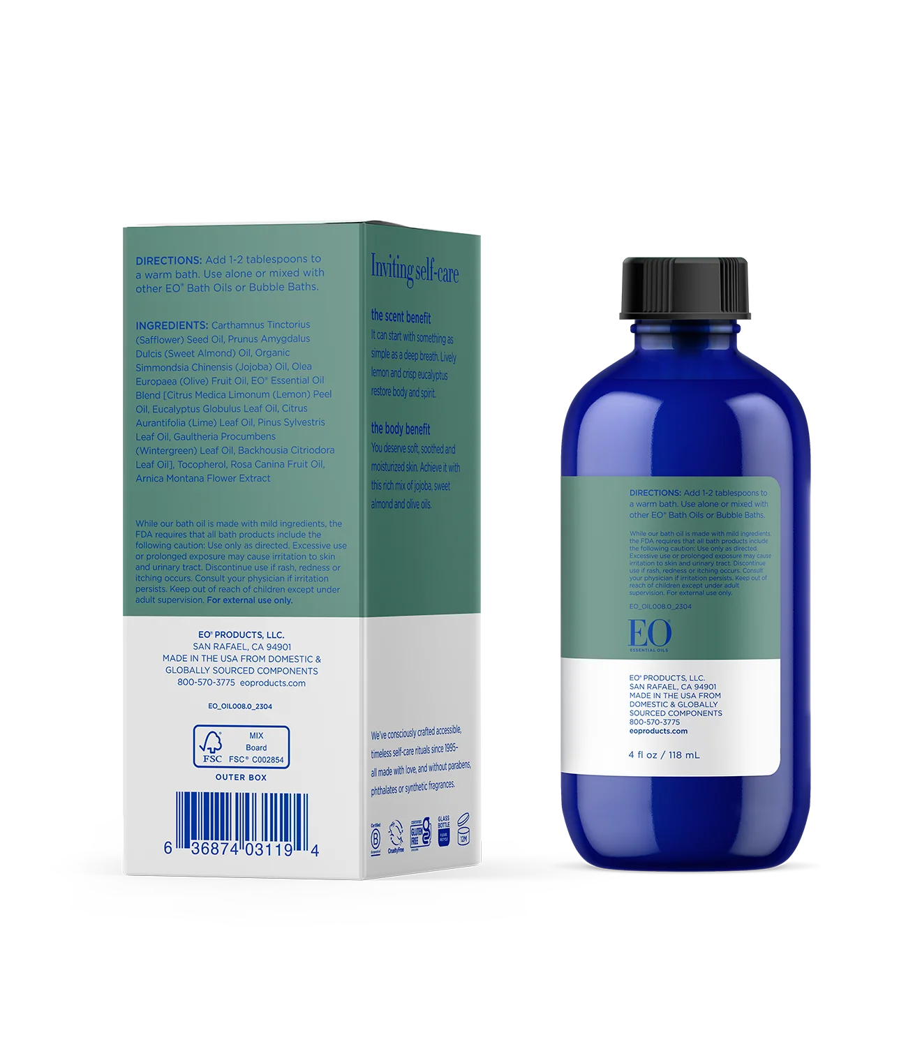 Body Boost Bath Oil in Eucalyptus Lemon - Image 11