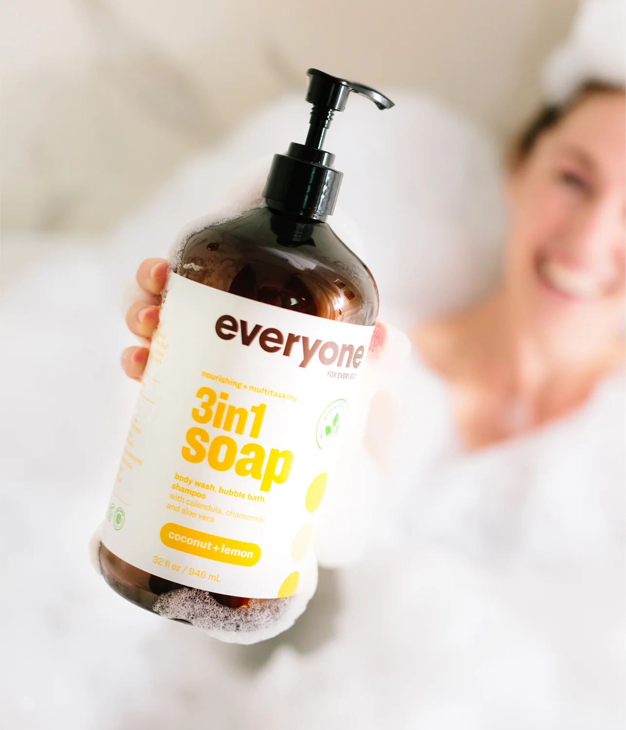 Coconut + Lemon 3in1 Soap - Image 3