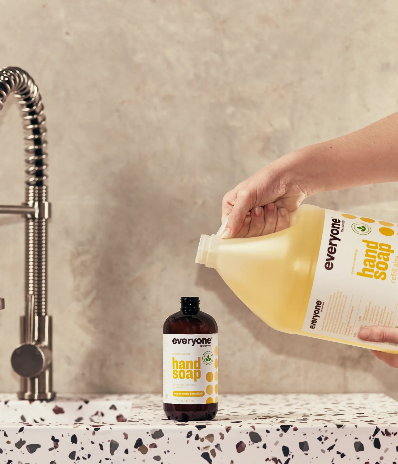 Meyer Lemon + Mandarin Hand Soap - Image 3