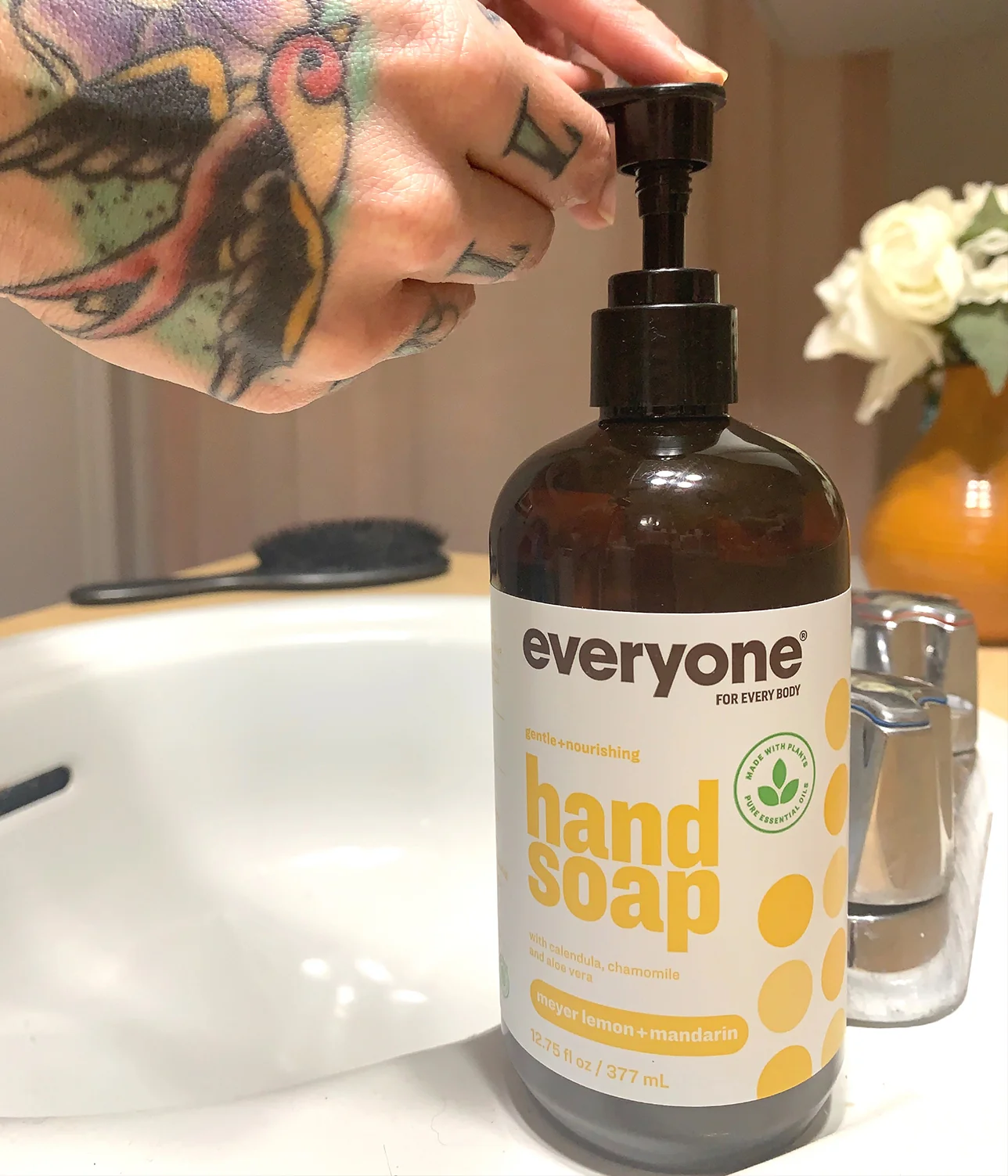 Meyer Lemon + Mandarin Hand Soap - Image 4