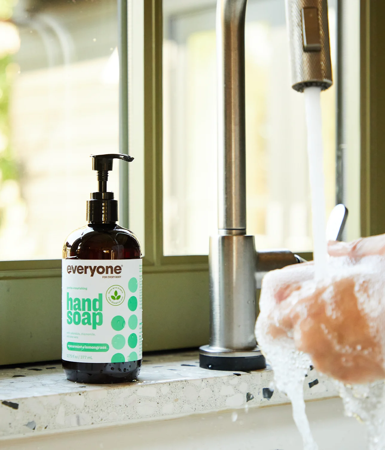 Spearmint + Lemongrass Hand Soap - Image 3