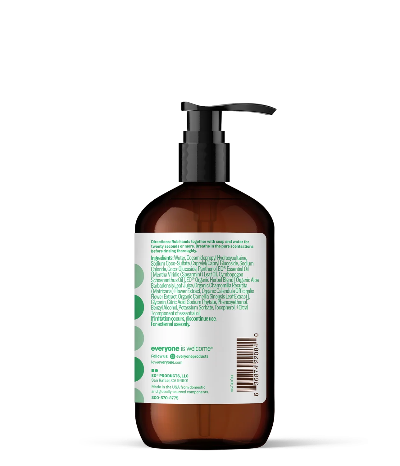 Spearmint + Lemongrass Hand Soap - Image 6