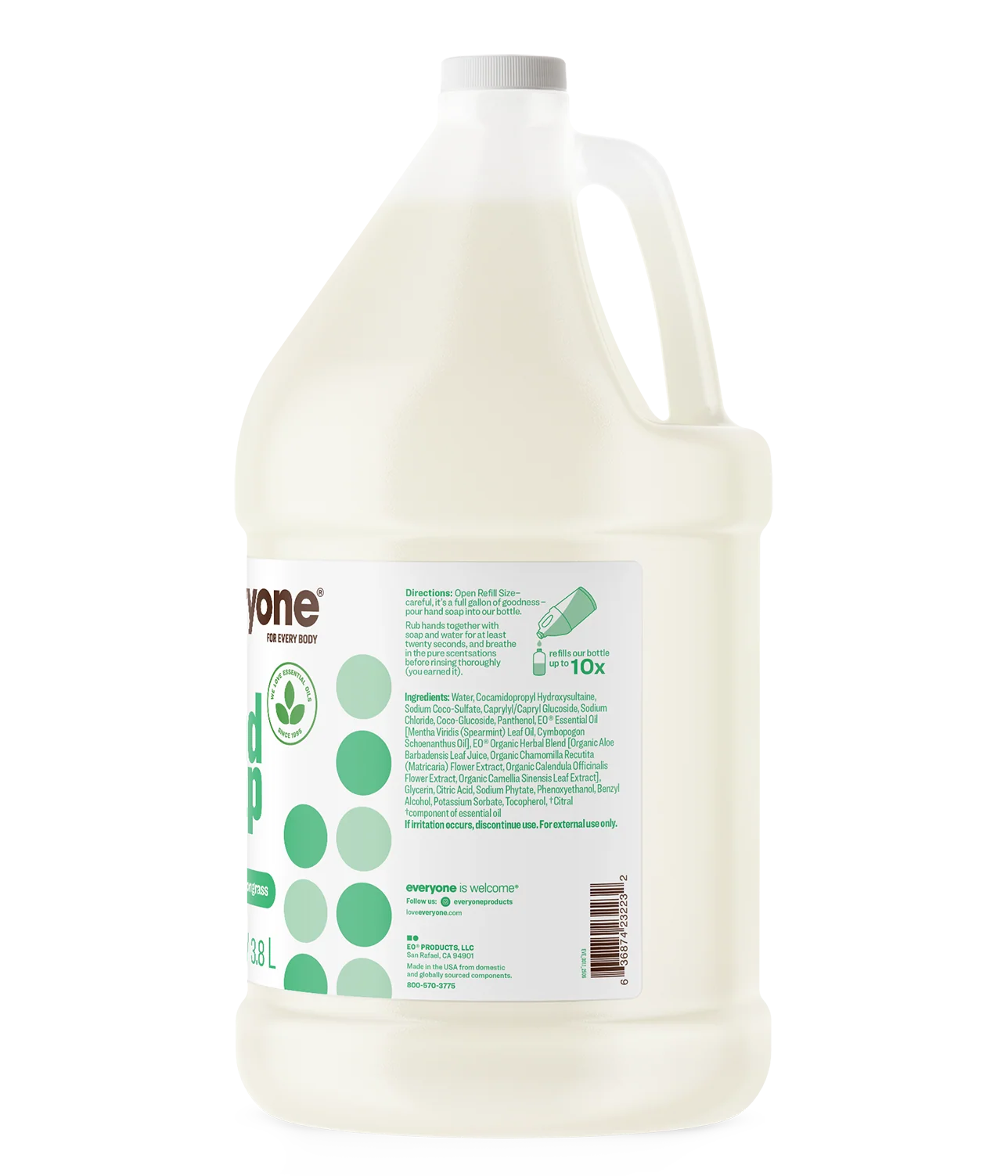 Spearmint + Lemongrass Hand Soap - Image 8