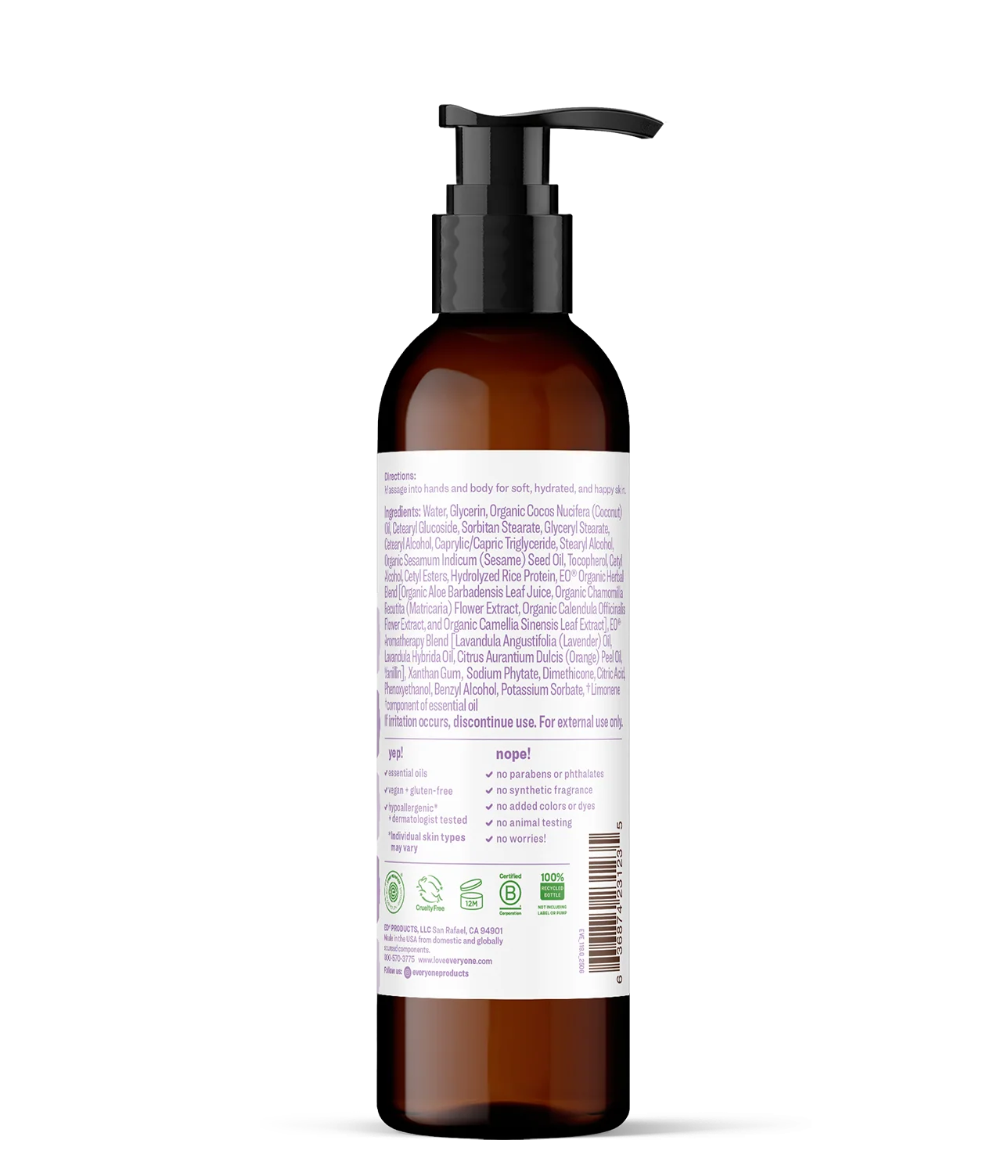 Vanilla + Lavender 2in1 Lotion - Image 6