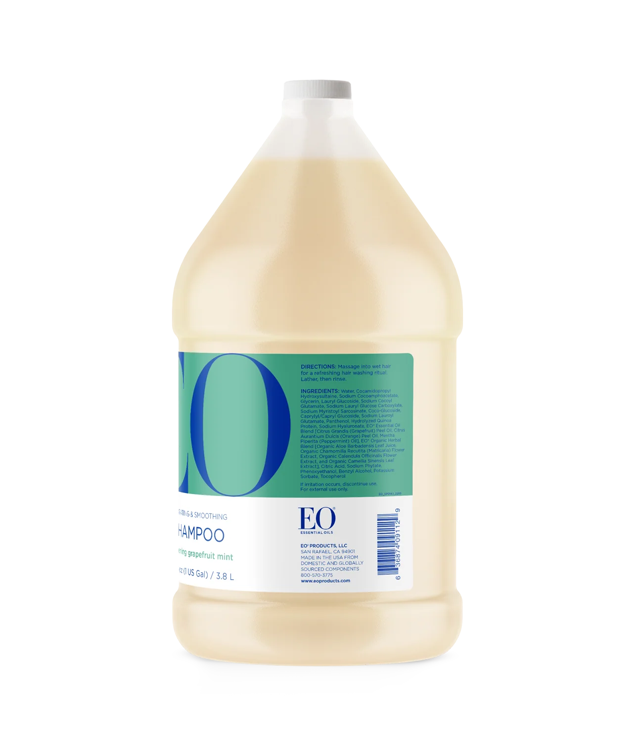 Grapefruit Mint Shampoo Gallon Case Pack of 4 - Image 2