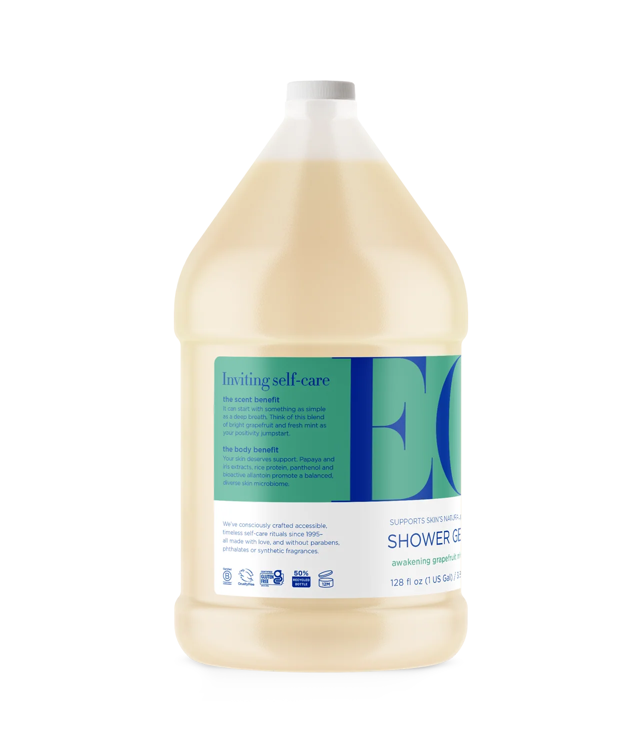Grapefruit Mint Shower Gel Gallon Case Pack of 4 - Image 3