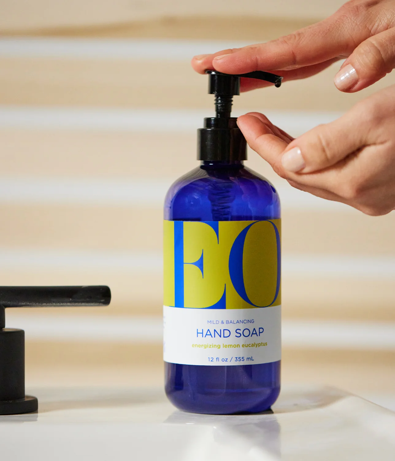 Lemon Eucalyptus Hand Soap 12 FL OZ Case Pack of 24 - Image 2