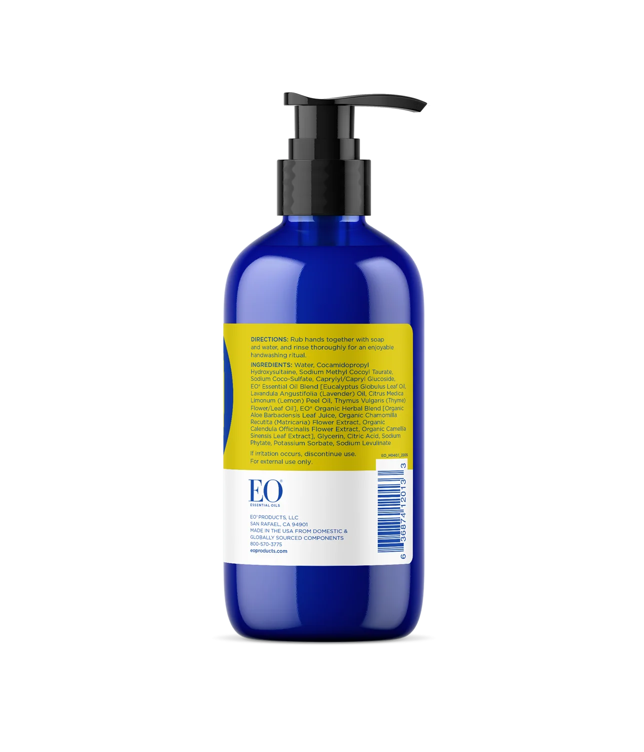 Lemon Eucalyptus Hand Soap 12 FL OZ Case Pack of 24 - Image 3