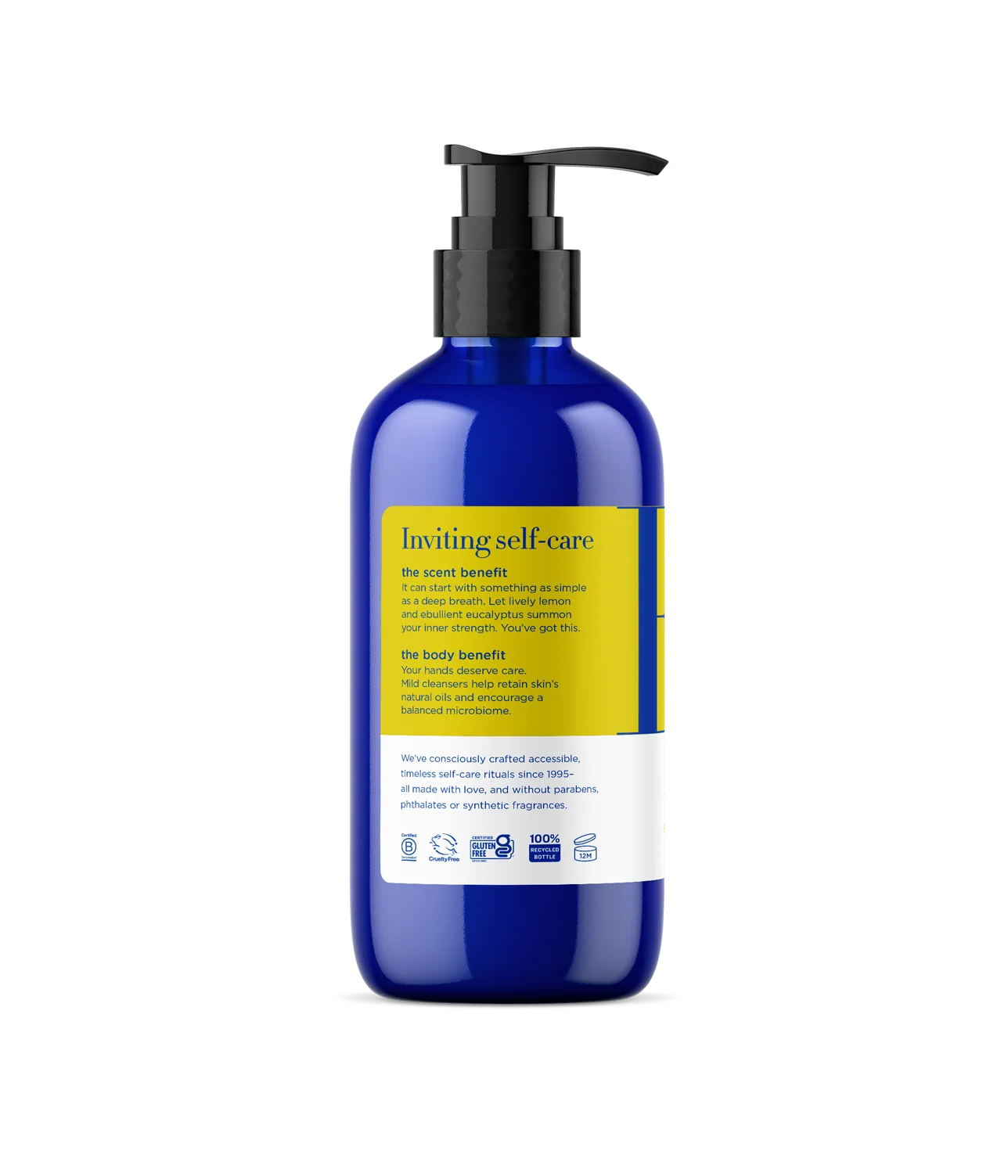 Lemon Eucalyptus Hand Soap 12 FL OZ Case Pack of 24 - Image 4