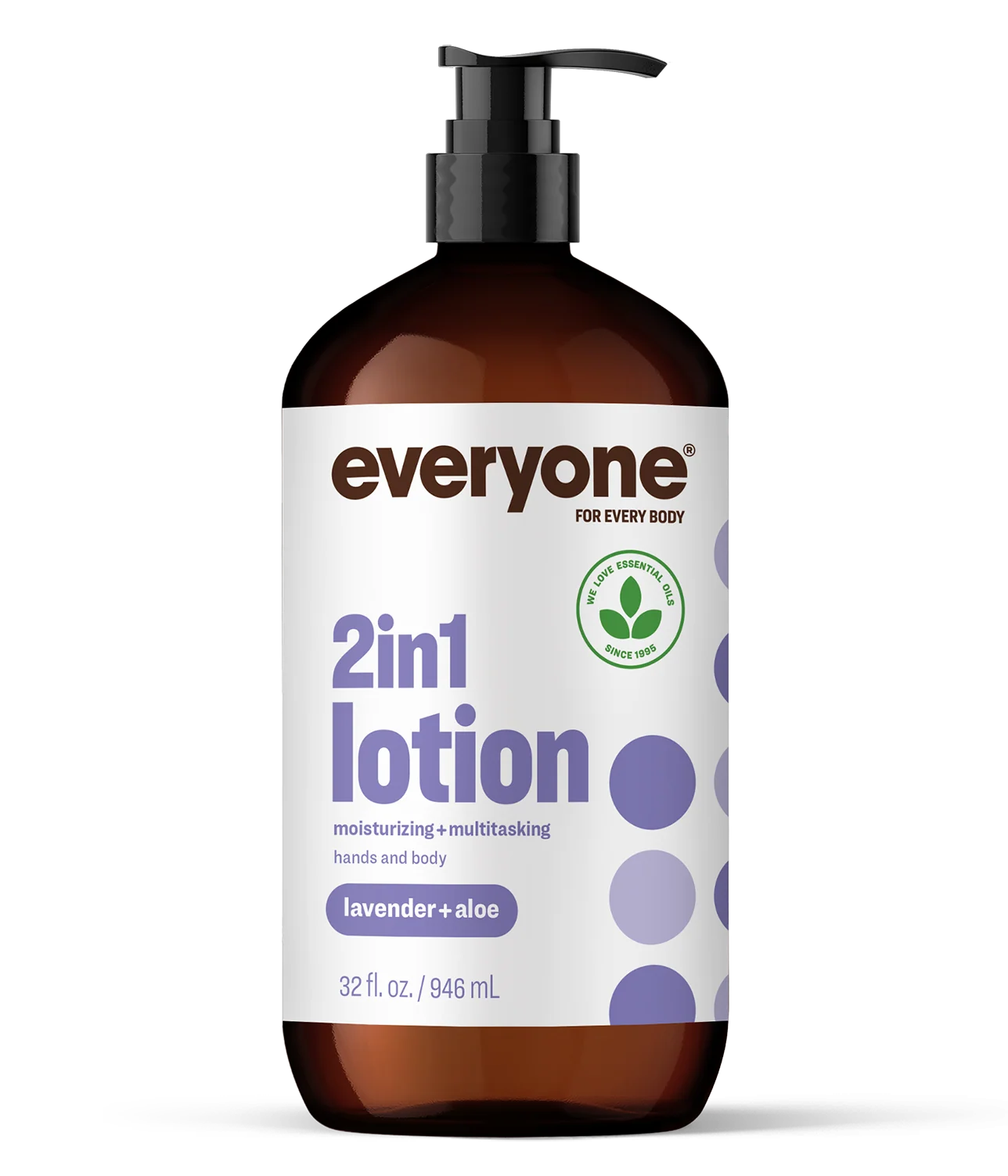 Lavender + Aloe 2in1 Lotion 32 FL OZ Case Pack of 6