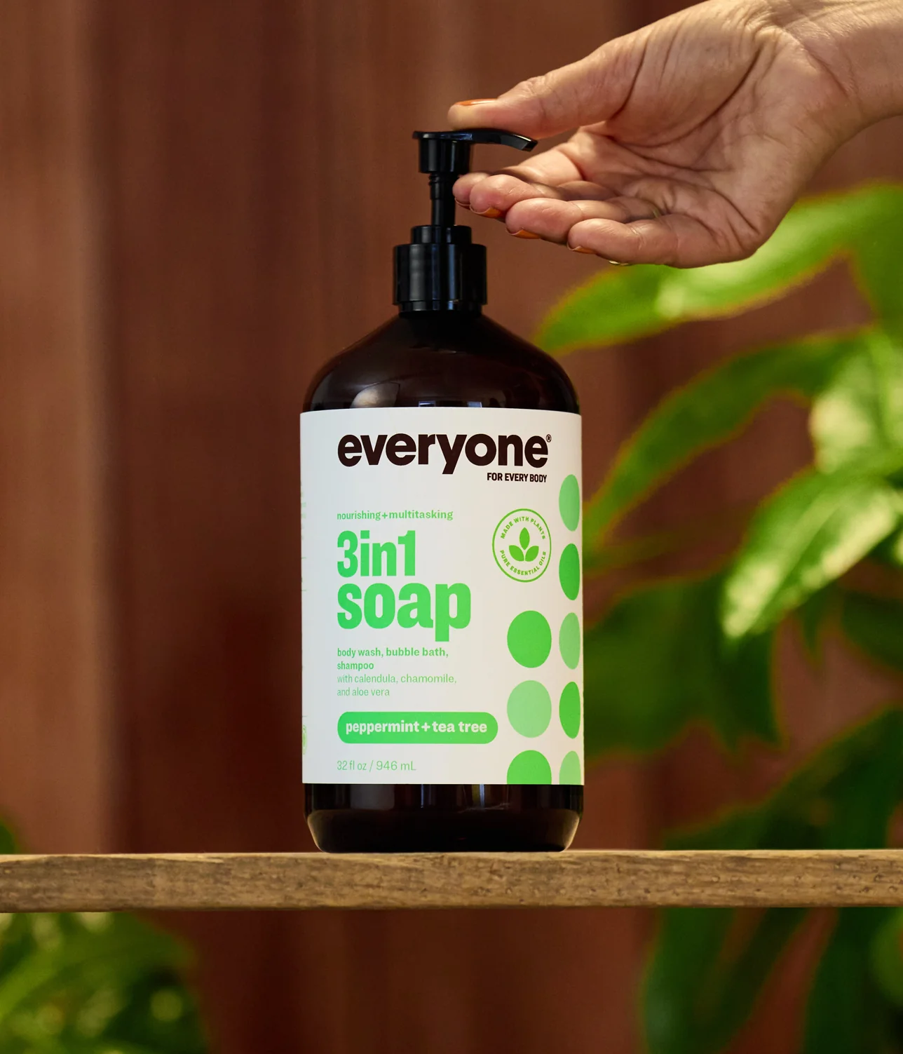 Peppermint + Tea Tree 3in1 Soap - Image 3