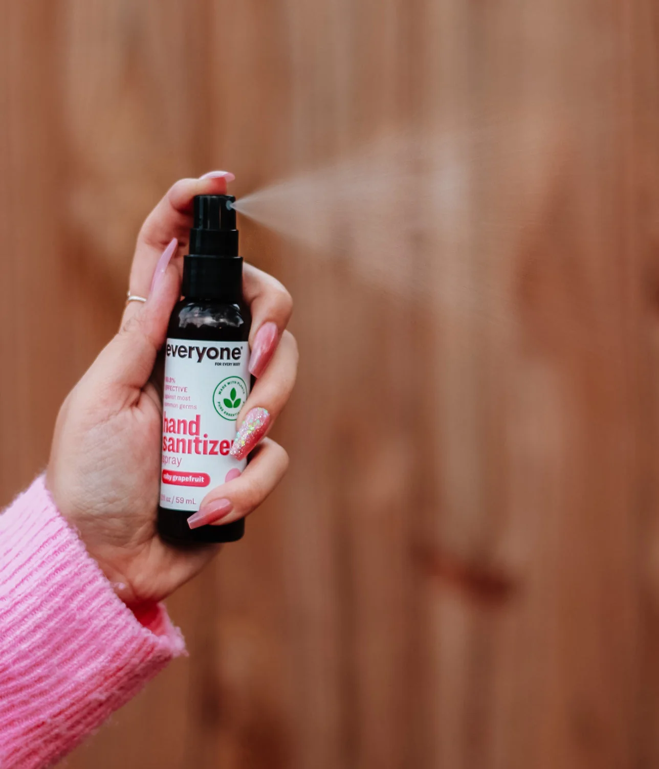 Ruby Grapefruit Hand Sanitizer Spray 2 FL OZ - 6 CT Case Pack of 12 - Image 4