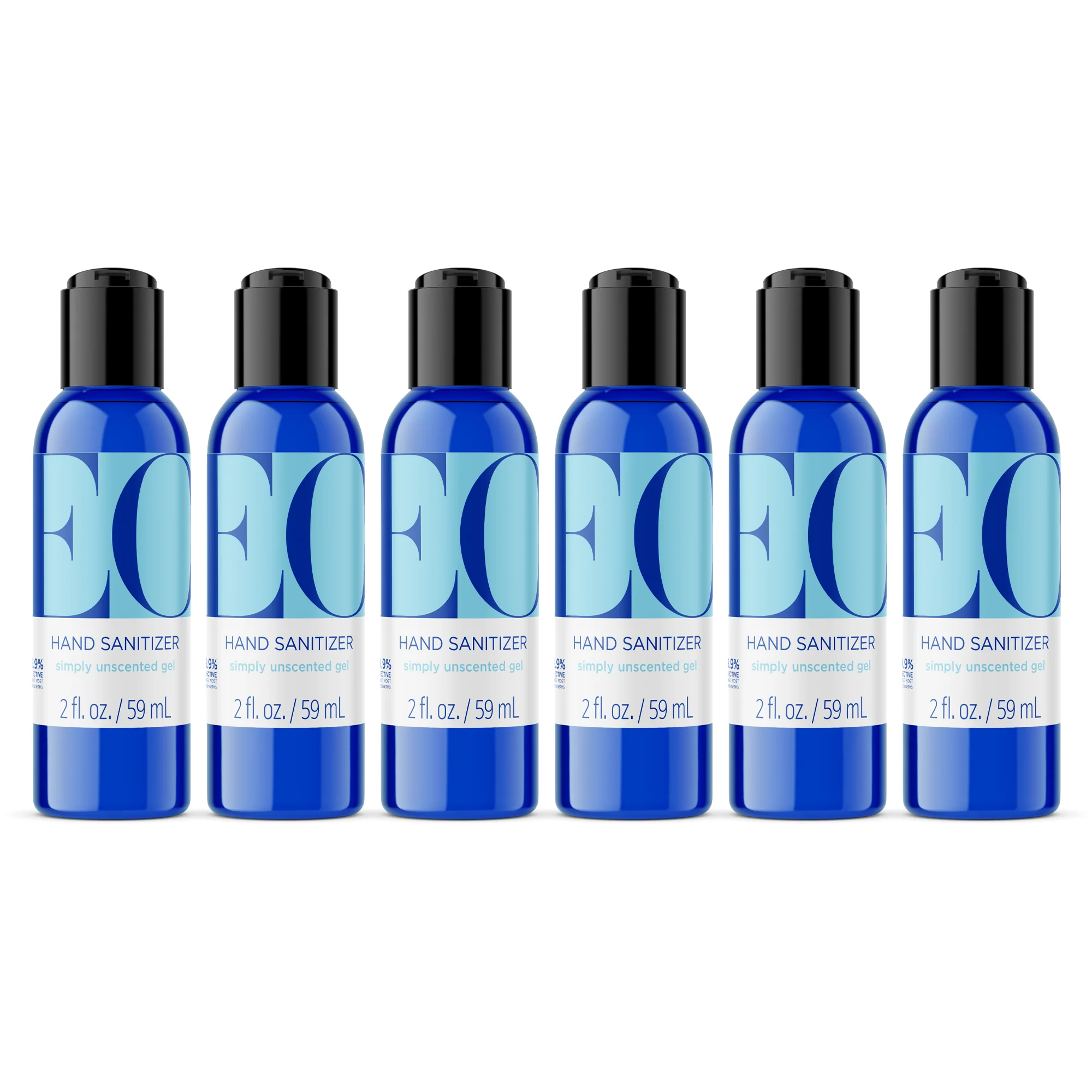 Unscented Hand Sanitizer Gel 6 Pack - 2 FL OZ - Image 7